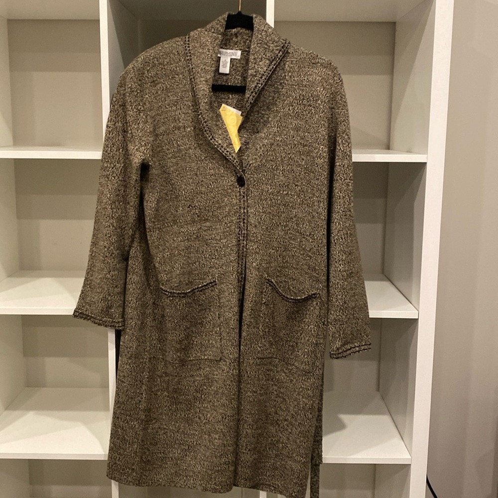 NWT: Josephine wool-acrylic cardigan, size M